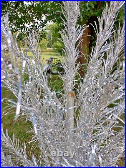 Vintage Aluminum Christmas Tree 6 ft 46 Branches Stainless Aluminum Specialty