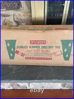 Vintage Aluminum Christmas Tree MCM 6.5 Ft