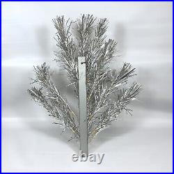 Vintage Aluminum Christmas Tree Wall Hanger with Box by Metal Trees Corporation