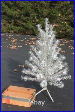 Vintage Aluminum Pom Pom Christmas tree