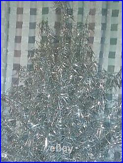 Vintage Aluminum Taper Christmas Tree, 6 ft 121 Branches Original Box