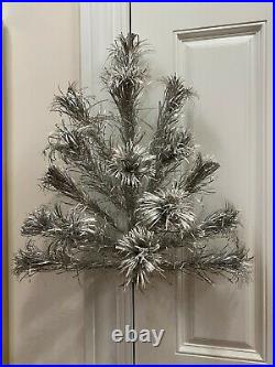 Vintage Aluminum Wall Hanging CHRISTMAS TREE
