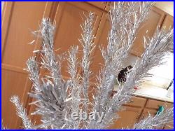 Vintage Life-Time 6' Aluminum Christmas Tree Stainless Metal 46 branches