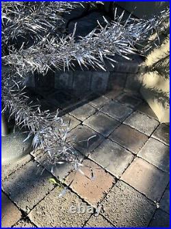 Vintage Mid-Century Aluminum Silver 6 Christmas Tree