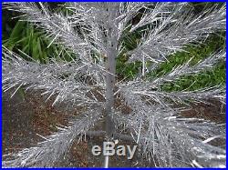 Vintage Silver Aluminum Christmas Tree 71