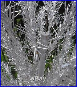 Vintage Silver Aluminum Christmas Tree 71