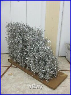 Vintage Silver Aluminum Christmas Tree Branches HUGE Lot of 118 pieces
