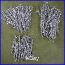 Vintage Silver Aluminum Christmas Tree Branches ONLY 146 pcs