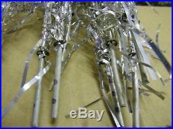 Vintage Silver Aluminum Christmas Tree Branches ONLY 146 pcs
