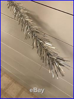 Vintage Silver Evergleam 7 Ft. Stainless Aluminum Christmas Tree 100 Branches