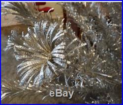 Vintage Silver Forest 6.5 Ft Aluminum Christmas Tree Nib