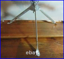 Vintage Silver VINYL aluminum Tree 4' Ft 48 57 branche Christmas NOMA with Box
