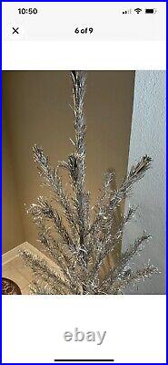 Vintage aluminum christmas tree 6 ft