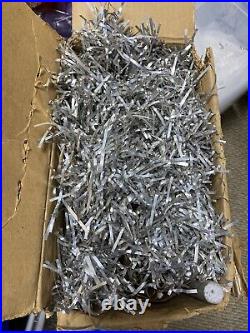 Vtg Aluminum Christmas Tree Original Box 44 Branches Fairyland NOT COMPLETE