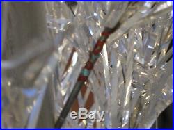 Vtg Mid Century 6.5' U. S. Silver Tree Aluminum Christmas Tree 53 Branches
