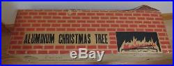 Wonderful Silver Glow Aluminum Christmas Tree- Original Box