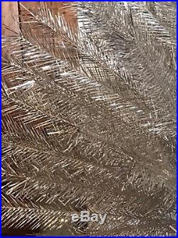 Yuletide Expressions Aluminum Christmas Tree, 10410 7 Foot Silver Tinsel USA